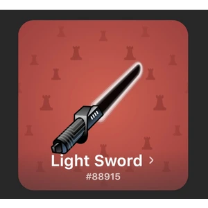 NFT Gift Light Sword (Пример)