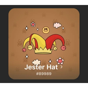 NFT Gift Jester Hat (Пример)