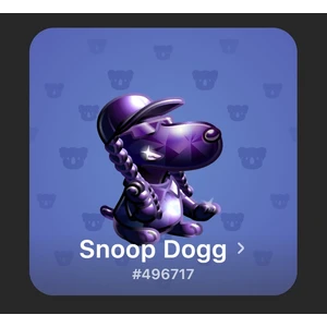 NFT Gift Snoop Dogg (Пример)