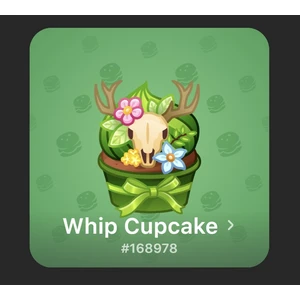 NFT Gift Whip Cupcake (Пример)