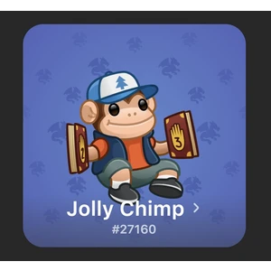 NFT Gift Jolly Chimp (Пример)