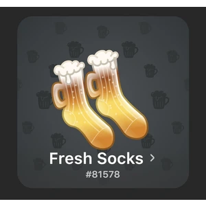 NFT Gift Fresh Socks (Пример)
