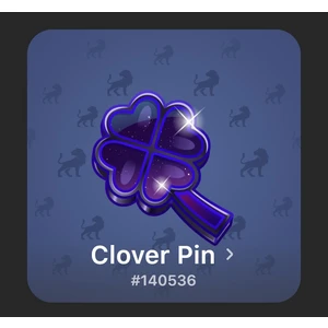 NFT Gift Clover Pin (Пример)
