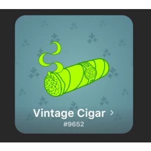 1 День аренды NFT Vintage Cigar (Пример)