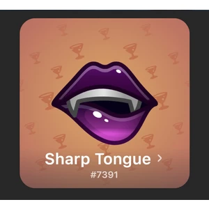 1 День аренды NFT Sharp Tongue (Пример)
