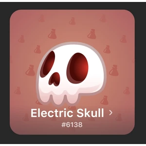 1 День аренды NFT Electric Skull (Пример)